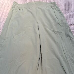 lululemon athletica Wide Leg Pants in Light Gray